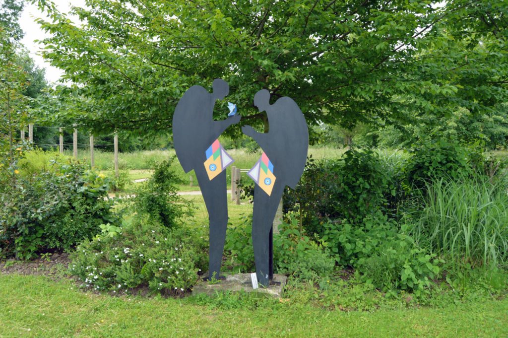 Oeuvre offerte par Amiens métropole Art à la commune de Salouel