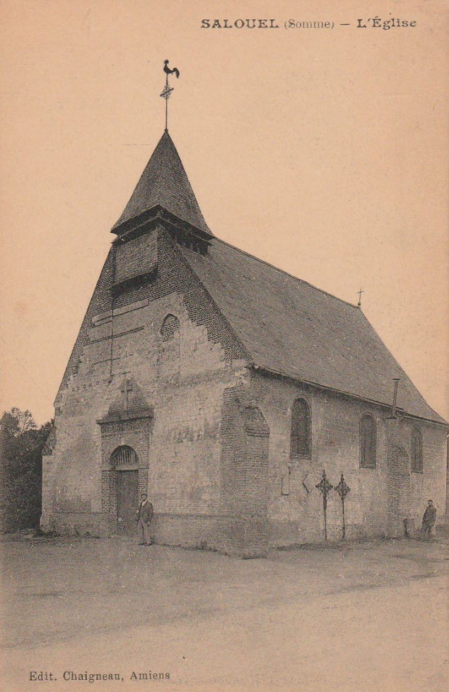 Chapelle saint Quentin en 1916